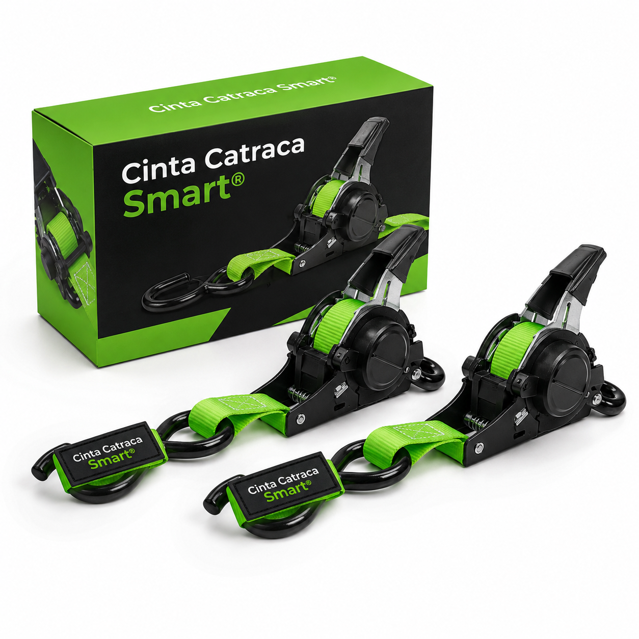 Kit com duas Cintas Catraca Smart